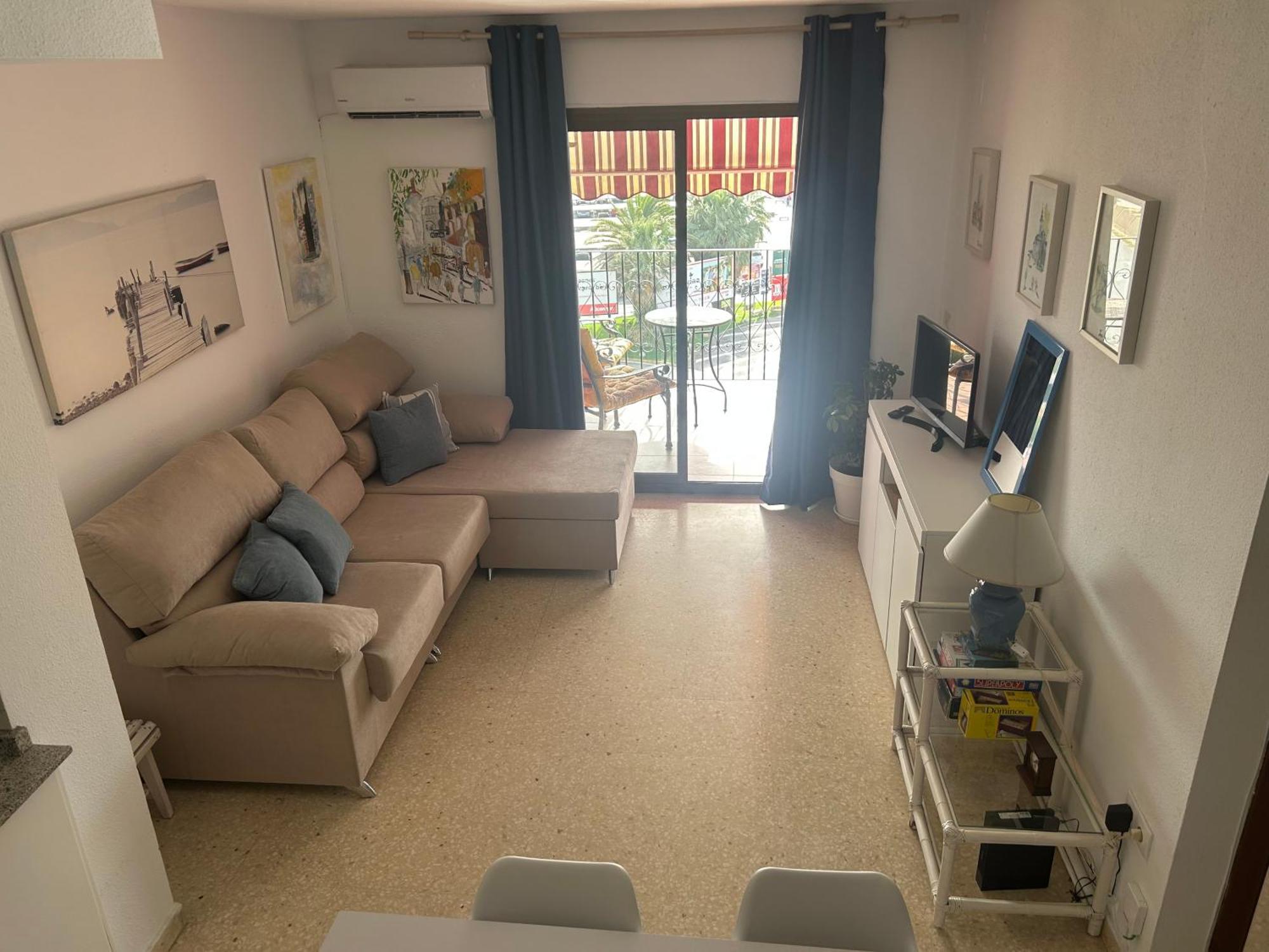 Апартаменты Duplex, Terraza Y Vistas Al Mar Порт Саплайя Экстерьер фото